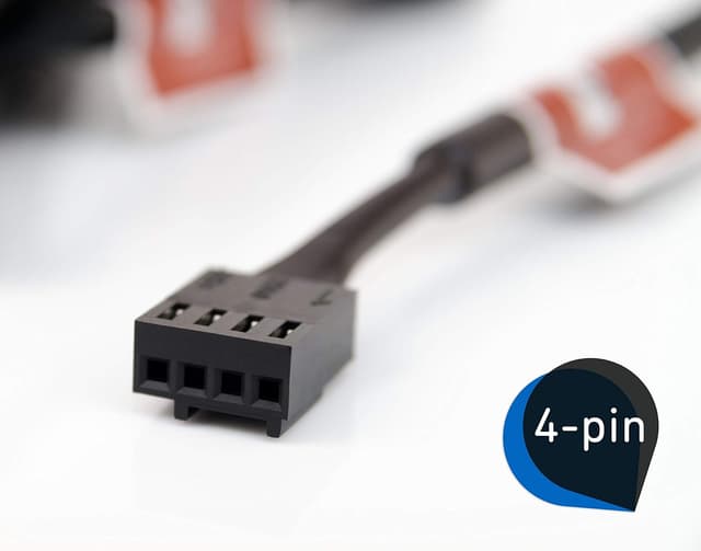 Detalle de Noctua NF-A14 iPPC-2000 PWM — ventilateur 140 mm robuste 4 broches (jusqu’à 2000 tr/min)