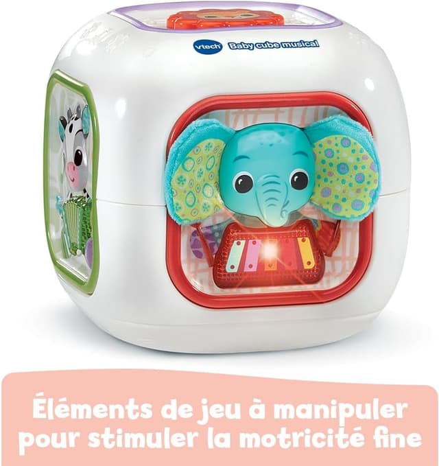 Detalle 2 de VTech Baby Cube musical 6 mois