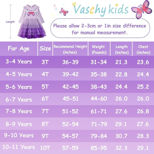 Thumbnail 6 de VASCHY robe de princesse enfant à manches longues en tulle et coton (2 à 10 ans)