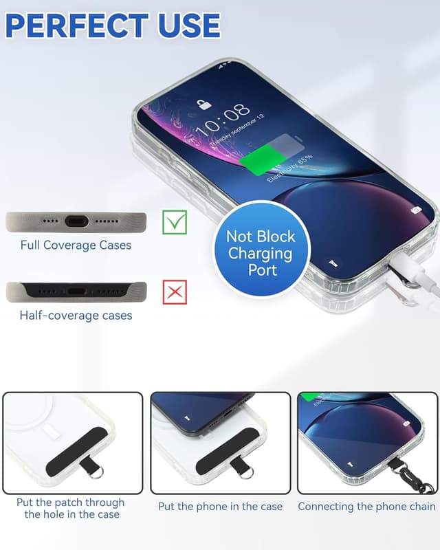 Thumbnail 1 de VVAAGG Cell Phone Lanyard 1 adjustable length