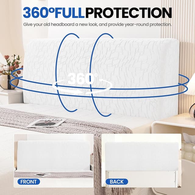 Thumbnail 5 de Ystyle Copri Testiera Letto 90 cm Bianco Sporco