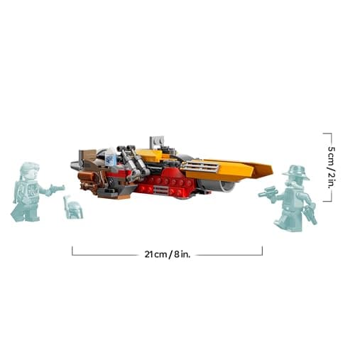 Thumbnail 6 de LEGO Star Wars 75437 Speeder de Cobb Vanth con minifiguras de Cobb Vanth y Cad Bane