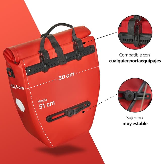 Thumbnail 1 de Valkental Bolsa portaequipajes 20L impermeable