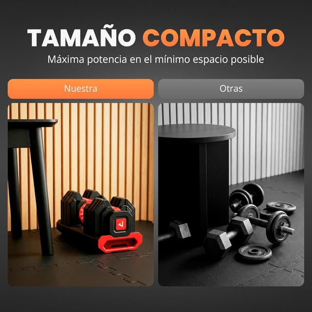 Thumbnail 5 de JUPPLIES Mancuerna Ajustable 24 kg