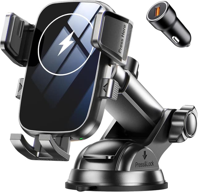 Detalle de Mohard 15W Schnellladen Handyhalterung Auto