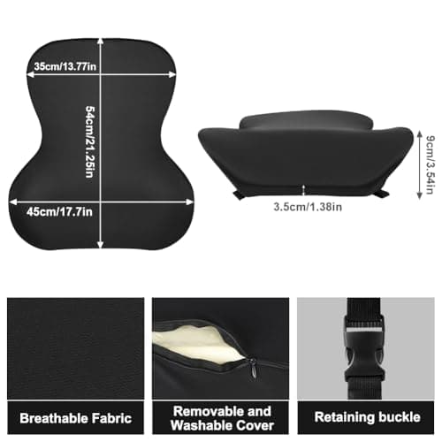 Thumbnail 1 de Ainiv Cojín Lumbar Ergonomico para Coche y Oficina