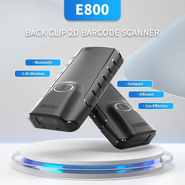 Thumbnail 1 de NETUM E800 scanner de codes-barres 1200 mAh