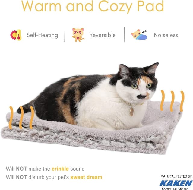 Detalle 1 de MORA PETS Self Warming Cat Bed 70x47 cm
