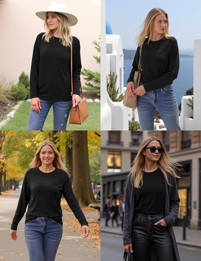 Thumbnail 3 de Crewhpo Camiseta Térmica Mujer Manga Larga 89%