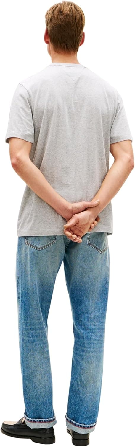 Detalle 2 de Tommy Hilfiger Ess Seasonal Reg Fit Solid Tee (MW0MW39995) maglietta a manica corta da uomo