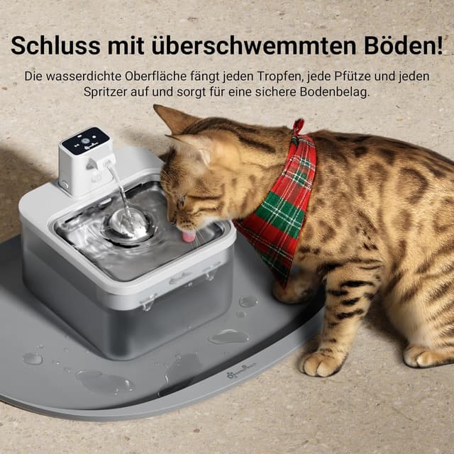 Thumbnail 5 de DownyPaws Napfunterlage Katzen 45 x 32 cm 🐾