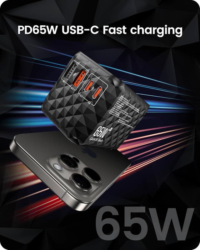 Thumbnail 2 de LENCENT 65W Adaptateur Voyage Universel