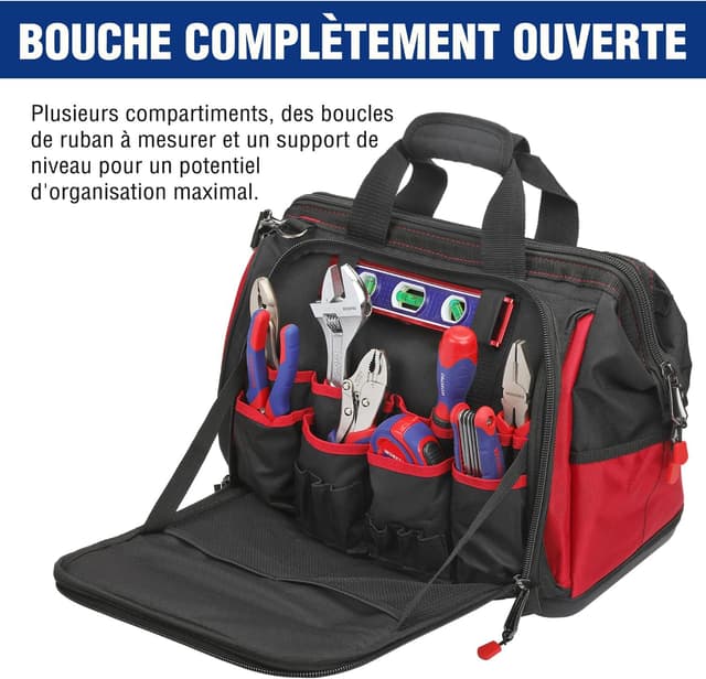 Thumbnail 4 de WORKPRO Sac à outil 39 poches 42 x 25 x 34 cm