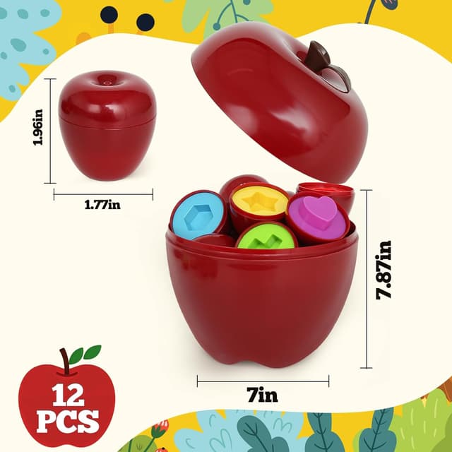 Thumbnail 6 de YIQOGAME Montessori Spielzeug ab 1 Jahr 🍎