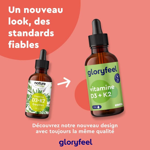 Detalle 2 de Vitamine D3 K2 50ml en gouttes đ