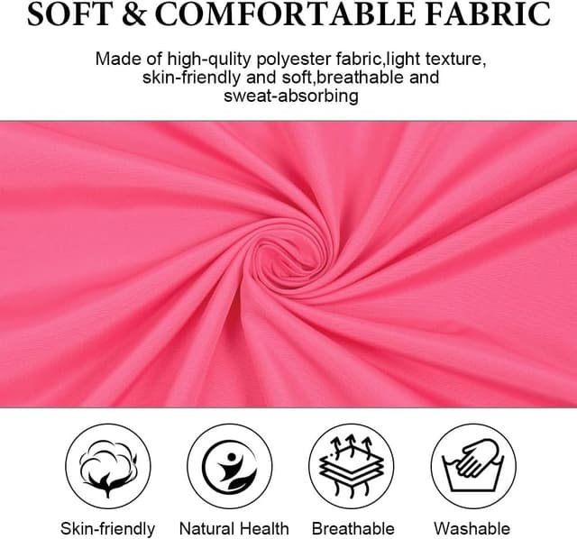 Detalle de Déguisement années 80 Aomig : survêtement disco rétro avec veste et pantalon (rose/rouge, taille M)