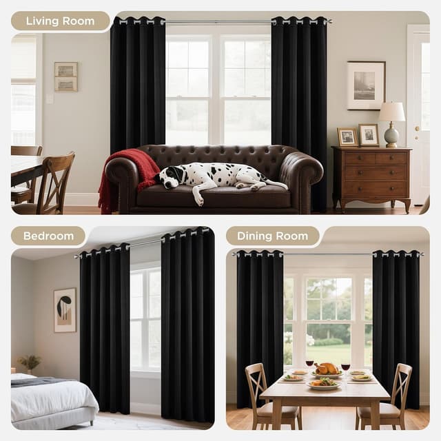 Thumbnail 5 de Joydeco 84-inch Blackout Curtains