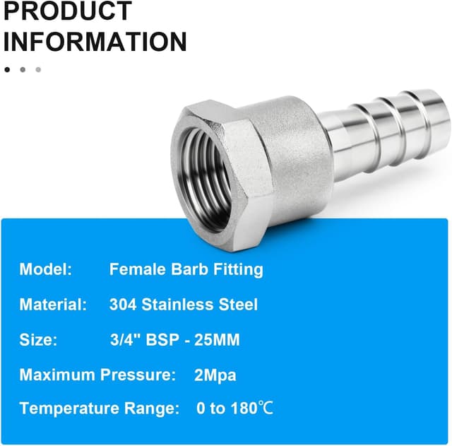 Thumbnail 3 de ERGAOBOY Schlauchverschraubung 25 mm
