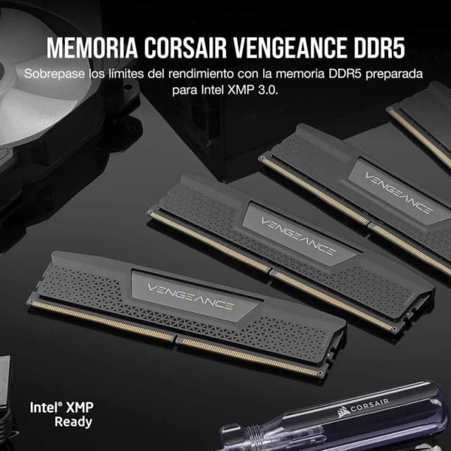 Detalle de Corsair Vengeance DDR5 192 GB 5200 MHz CL38