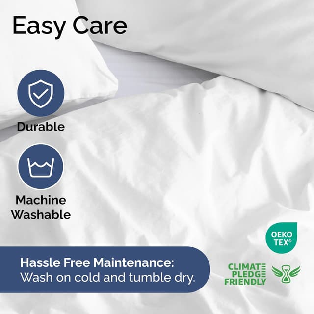 Thumbnail 5 de Duvet Cover King Size 104 x 90 breathable bedding set