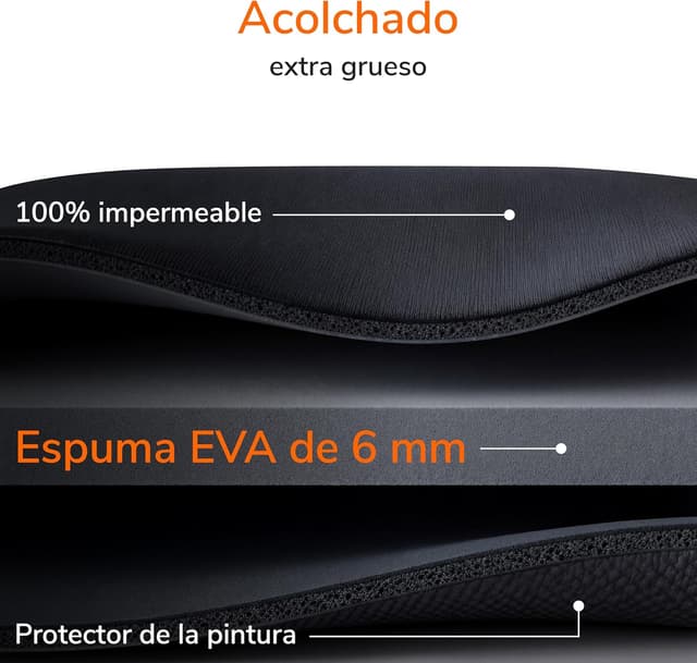 Thumbnail 4 de Upgrade4cars Funda Coche Exterior Anti-Granizo 540×210×150 cm