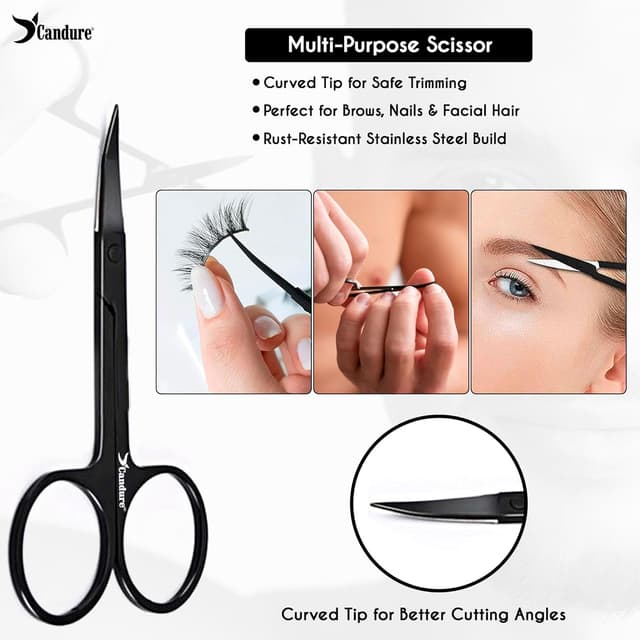 Thumbnail 5 de Candure Tweezers for Eyebrows 5pc set