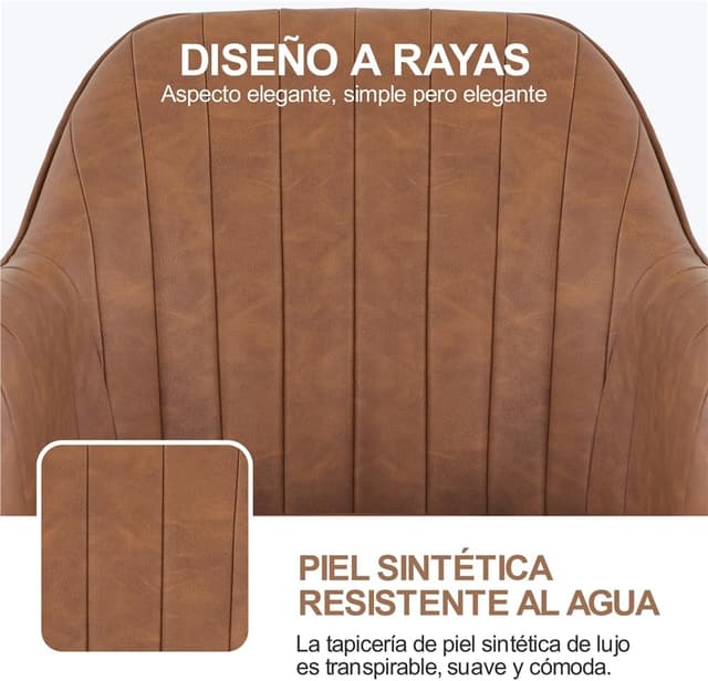 Thumbnail 4 de Yaheetech Silla de Oficina Ergonómica