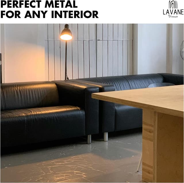 Thumbnail 5 de Edelstahl Möbelfüße La Vane 4er Set 25 cm