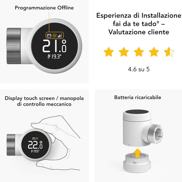 Thumbnail 3 de tado° termostato intelligente X Trio (3 pezzi) 🌡