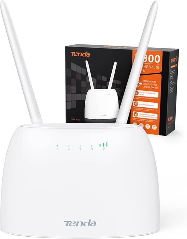 Imagen de Tenda 4G06 Router 4G VoLTE 📶 Conecta 32 Dispositivos en OfertitasTOP
