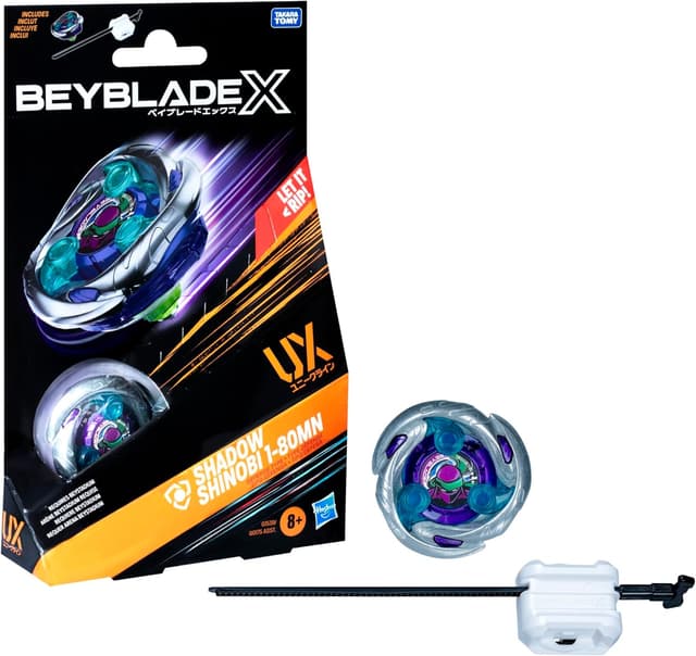 Imagen de Hasbro Beyblade X Shadow Shinobi 1-80MN UX Starter Pack en OfertitasTOP