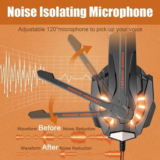 Detalle 2 de BENGOO G9000 Gaming Headset 40mm