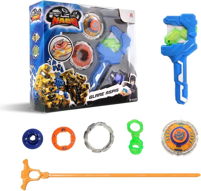 Thumbnail 5 de Infinity Nado Battle Tops toupie avec Launcher
