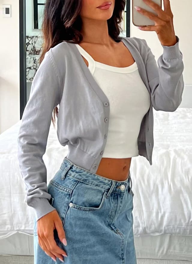 Detalle 2 de LACOZY V-neck cardigan jacket top