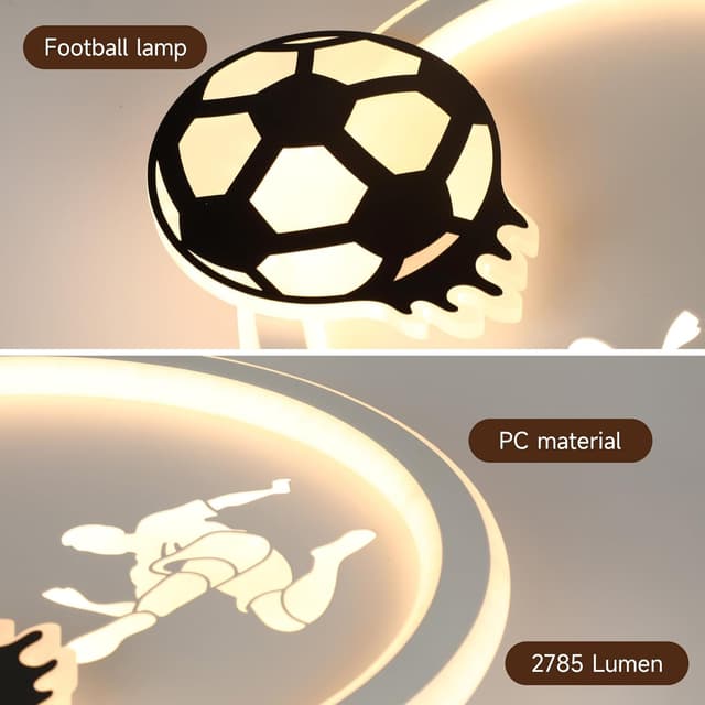 Detalle 2 de EASY EAGLE Lampadario per cameretta bambina EASY EAGLE, plafoniera LED da soffitto dimmerabile 34 cm