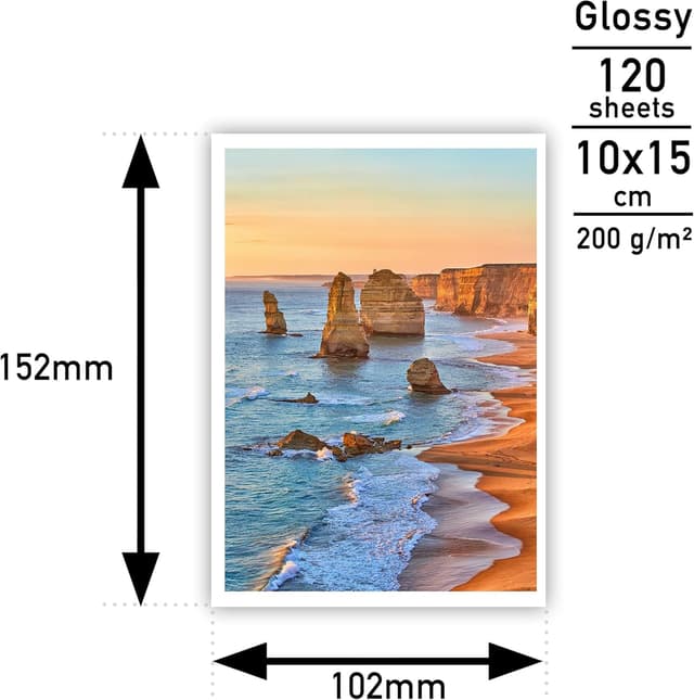 Thumbnail 1 de akaca Carta Fotografica 120 fogli