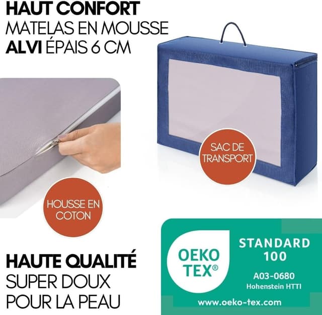 Detalle de Hauck Lot Lit Parapluie bébé avec matelas Dream N Play Plus 120x60 cm et moustiquaire – Dusty Cork