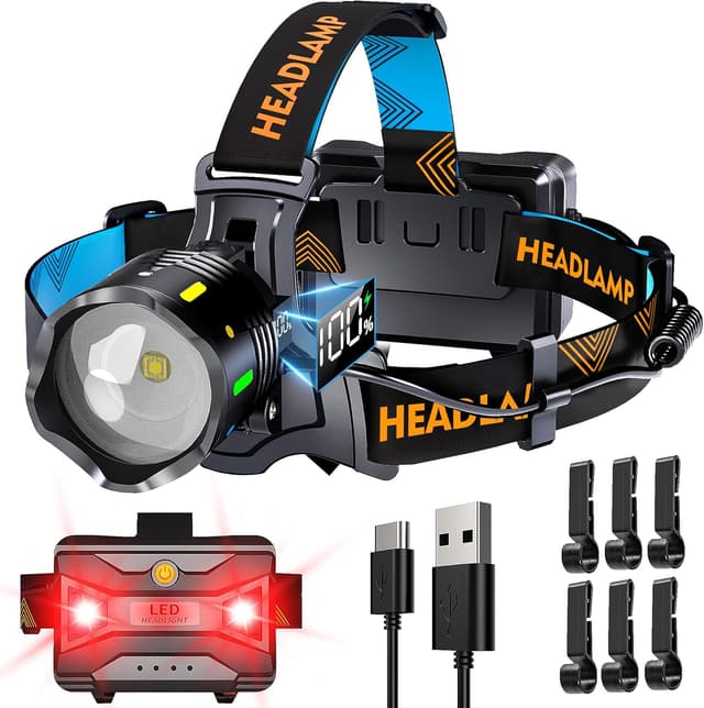 Imagen de XILUO 210000 Lux Linterna Frontal 95 Horas en OfertitasTOP