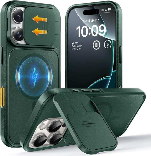 Detalle de TOCOL iPhone 16 Pro Hülle i MagSafe