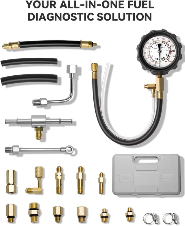 Detalle 2 de AUTOWN Fuel Pressure Tester Kit 0-140 PSI