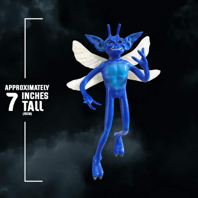 Detalle 2 de The Noble Collection figurine Cornish Pixie pliable (7 in / 18 cm) Harry Potter – à poser et officielle