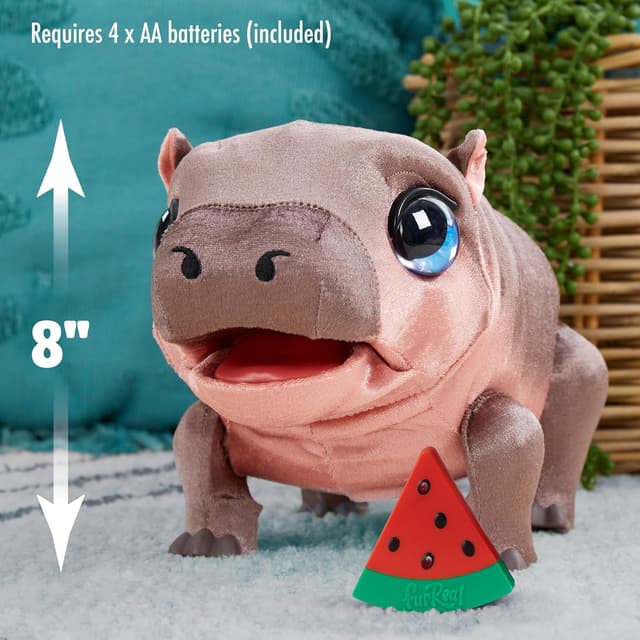 Thumbnail 6 de FurReal Sally The Silly Hippo 9‑inch interactive plush