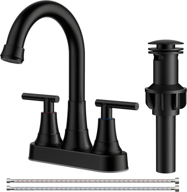 Detalle de FORIOUS Bathroom Faucet 4 Inch Centerset 🚰
