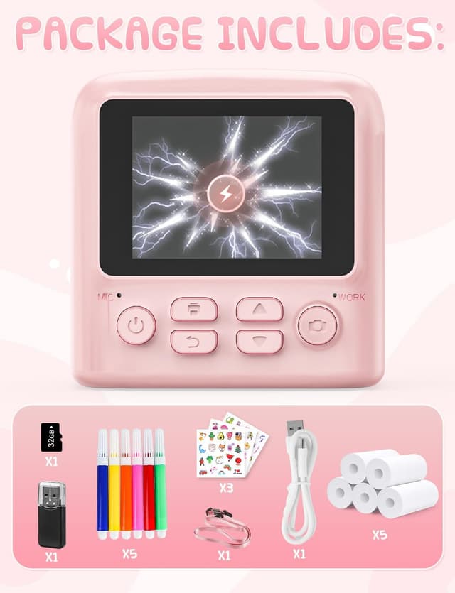 Thumbnail 4 de PHNIXGAM Cámara instantánea infantil