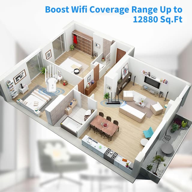 Thumbnail 4 de Ultraxtender WLAN-Verstärker 1200Mbit/s