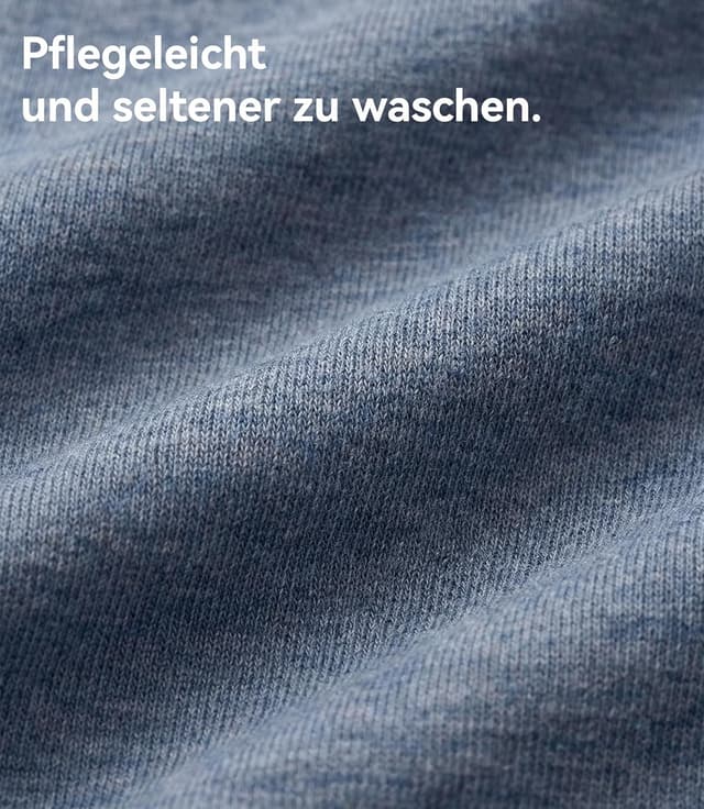 Detalle 1 de GLESTORE Poloshirt Herren Langarm mit Giraffen-Stickerei – Casual Longsleeve Polo