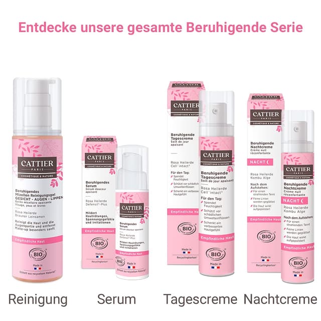 Thumbnail 4 de CATTIER Paris Beruhigendes Serum Rosa Heilerde 30 ml