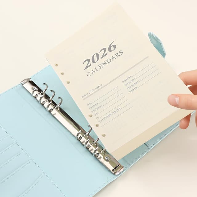 Detalle de Donfulfip Agenda 2026 A5 Día por Página