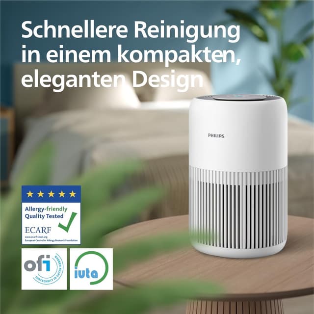 Detalle 2 de Philips Luftreiniger 900 Serie AC0950/10 (HEPA NanoProtect + Aktivkohle) – CADR 250 m³/h für bis 65 m²