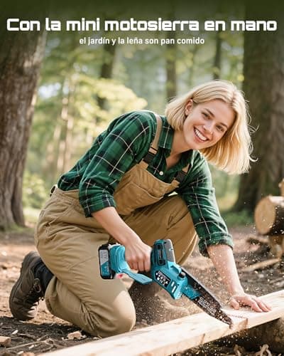 Thumbnail 8 de Seesii Motosierra 6" 8" 1000W Brushless